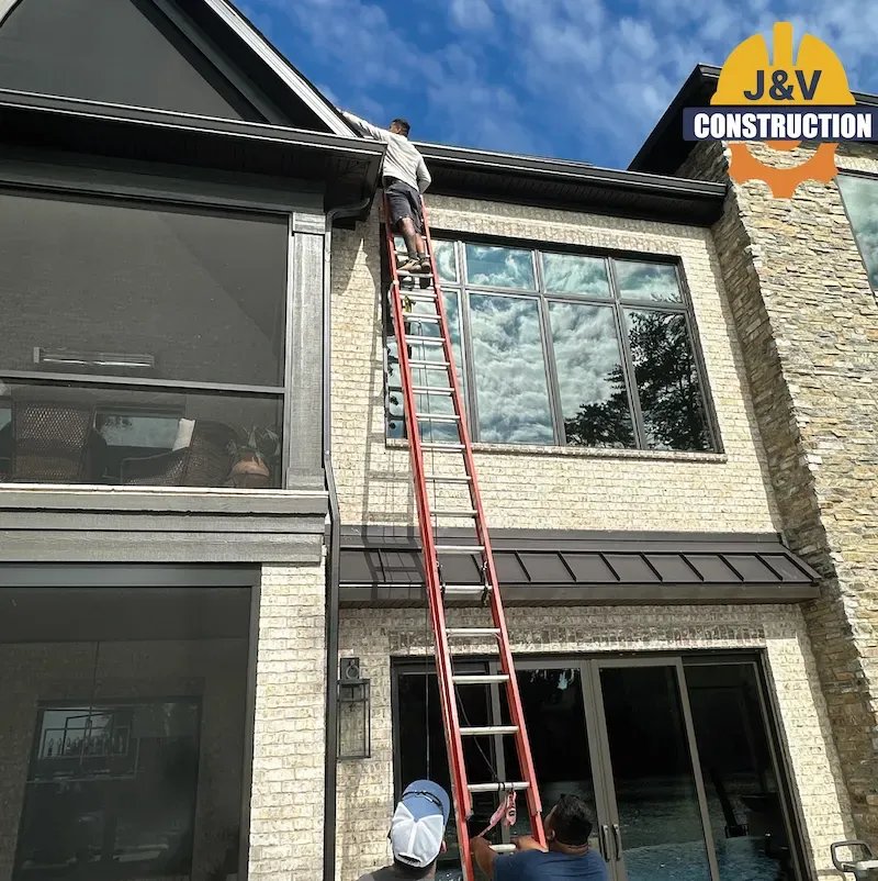 J & V Construction project