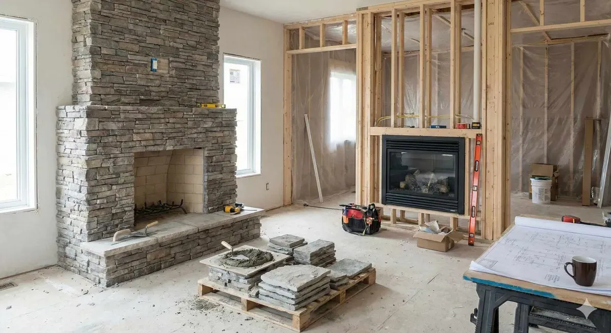Fireplaces by J&V Construction in Knoxville, TN
